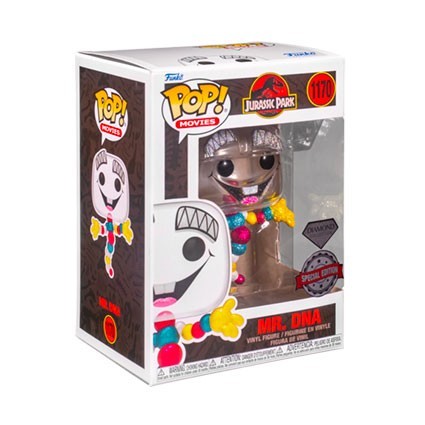 Figur Funko Pop Diamond Jurassic Park Mr. DNA Limited Edition Geneva Store Switzerland