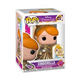 Figuren Pop Gold Ultimate Disney Princess Cinderella mit Pin Limitirete Auflage Funko Genf Shop Schweiz