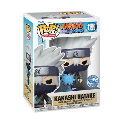 Figuren Funko BESCHÄDIGTE BOX Pop Phosphoreszierend Naruto Shippuden Kakashi Hatake Young Limitierte Auflage Genf Shop Schweiz