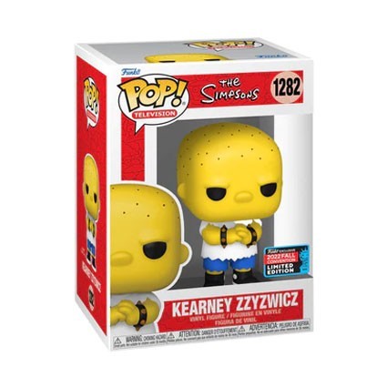 Figuren Pop Fall Convention 2022 The Simpsons Kearney Zzyzwicz Limitierte Auflage Funko Genf Shop Schweiz