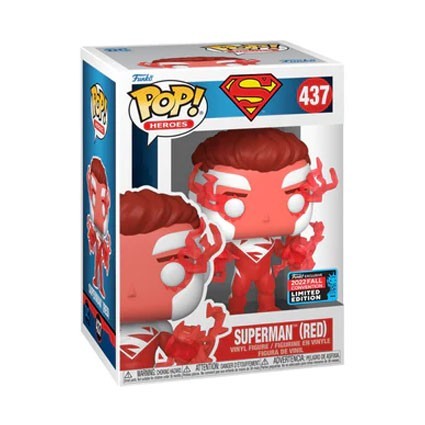 Figur Funko Pop Fall Convention 2022 DC Comics Superman Red Limited Edition Geneva Store Switzerland