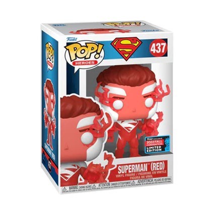 Figurine Funko Pop Fall Convention 2022 DC Comics Superman Red Edition Limitée Boutique Geneve Suisse