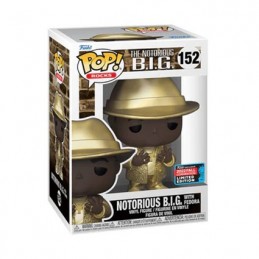 Figur Funko Pop Fall Convention 2022 Notorious B.I.G. with Fedora Limited Edition Geneva Store Switzerland