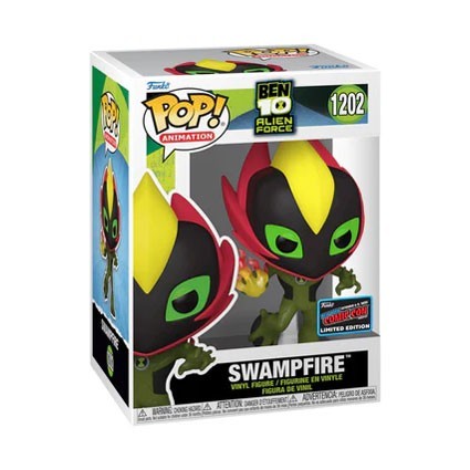 Figurine Funko Pop Fall Convention 2022 Ben 10 Alien Force Swampfire Edition Limitée Boutique Geneve Suisse
