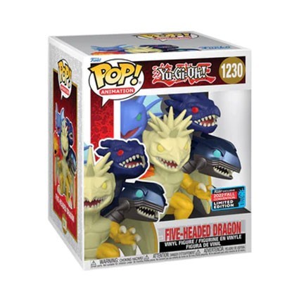 Figurine Funko Pop 15 cm Fall Convention 2022 Yu-Gi-Oh! Five Headed Dragon Edition Limitée Boutique Geneve Suisse
