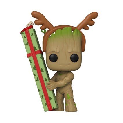 Figurine Funko Pop Heroes Les Gardiens de la Galaxie Holiday Special Groot Boutique Geneve Suisse