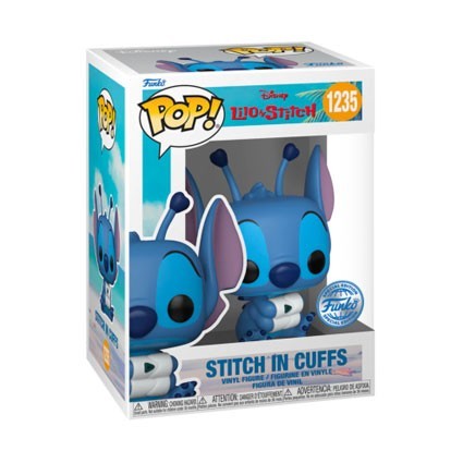 Figurine Funko Pop Lilo et Stitch Stitch in Cuffs Edition Limitée Boutique Geneve Suisse