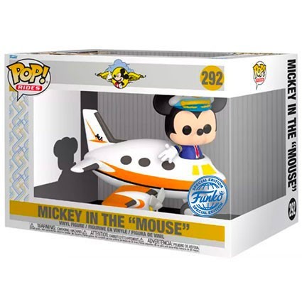Figuren Pop Disney Mickey im “Mouse” Flugzeug Limitierte Auflage Funko Genf Shop Schweiz