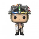 Figuren Funko Pop Phoshoreszierend und T-Shirt Zurück in die Zukunft Doc mit Helm Limitierte Auflage Genf Shop Schweiz