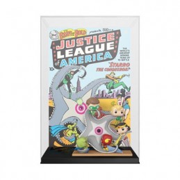 Figurine Funko Pop Comic Covers Justice League of America The Brave and the Bold avec Boîte de Protection Acrylique Edition L...