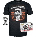 Figurine Funko Pop Chrome et T-shirt Star Wars Stormtrooper Edition Limitée Boutique Geneve Suisse