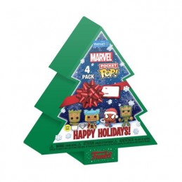 Figur Pop Pocket Marvel Holiday 2022 Tree Holiday Box 4-Pack Funko Geneva Store Switzerland