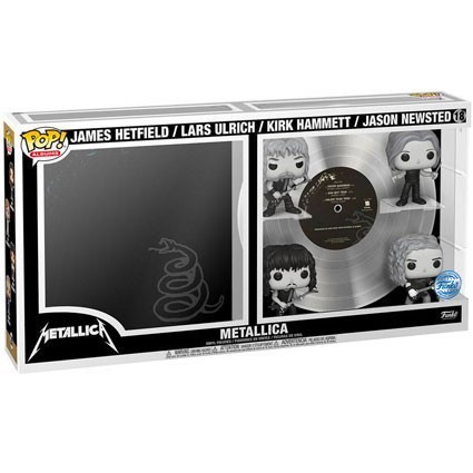 Figurine Funko Pop Album Deluxe Metallica avec Boîte de Protection Acrylique Edition Limitée Boutique Geneve Suisse