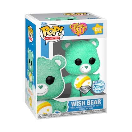 Figurine Funko Pop Diamond Bisounours Wish Bear 40ème Anniversaire Edition Limitée Boutique Geneve Suisse