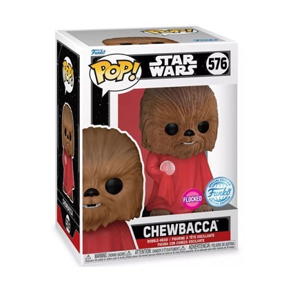 Figurine Funko Pop Floqué Star Wars Holiday Special 1978 Chewbacca Life Day Edition Limitée Boutique Geneve Suisse