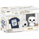 Figuren Funko Pop Metallish und T-Shirt Harry Potter Hedwig Limitierte Auflage Genf Shop Schweiz