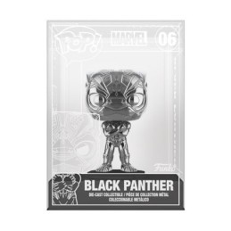 Figurine Funko Pop Diecast Metal Black Panther 2018 Chase Edition Limitée Boutique Geneve Suisse