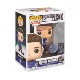 Figurine Pop Sports Hockey NHL Vancouver Canucks Quinn Hughes Edition Limitée Funko Boutique Geneve Suisse