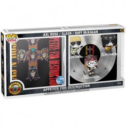 Pop Albums Guns n Roses Appetite For Destruction avec Boîte de Protection Acrylique Edition Limitée