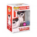 Figur Funko Pop Flocked Coca Cola 90's Coca-Cola Polar Bear Limited Edition Geneva Store Switzerland