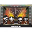 Figur Funko Pop Deluxe Moment in Concert Kiss Alive II 1978 Tour 4-Pack with Hard Acrylic Protector Limited Edition Geneva St...