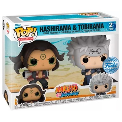 Figur Funko Pop Naruto Shippuden Hashirama et Tobirama 2-Pack Limited Edition Geneva Store Switzerland