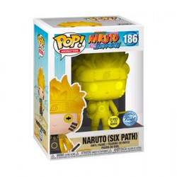 Figur Funko Pop Glow in the Dark Naruto Shippuden Naruto Six Path Yellow Limited Edition Geneva Store Switzerland