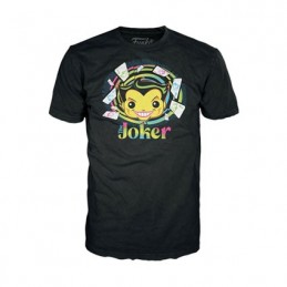 Figur T-shirt Joker BlackLight Funko Geneva Store Switzerland