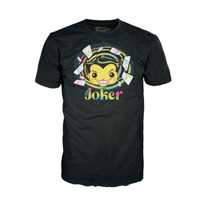 Figurine Funko T-shirt Joker BlackLight Edition Limitée Boutique Geneve Suisse