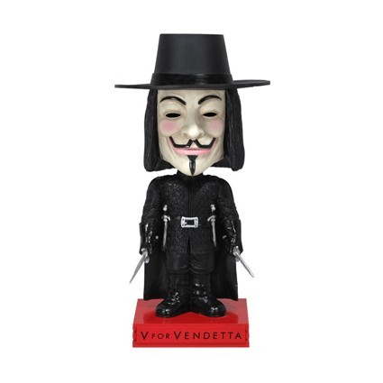 Figurine Funko Funko V pour Vendetta Wacky Wobbler Bobble Head (Rare) Boutique Geneve Suisse