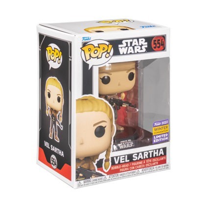 Figuren Pop Winter Convention 2022 Star Wars Andor Vel Sartha Limitierte Auflage Funko Genf Shop Schweiz