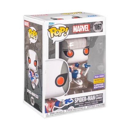 Figuren Pop Winter Convention 2022 Spider-Man in Bug-Eyes Armor Limitierte Auflage Funko Genf Shop Schweiz