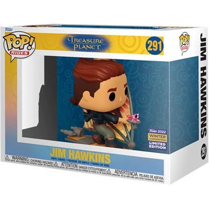 Figurine Funko Pop Rides Winter Convention 2022 Treasure Planet Jim Hawkins with Solar Surfer Edition Limitée Boutique Geneve...