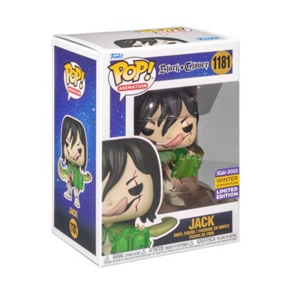 Figurine Funko Pop Winter Convention 2022 Black Clover Jack Edition Limitée Boutique Geneve Suisse