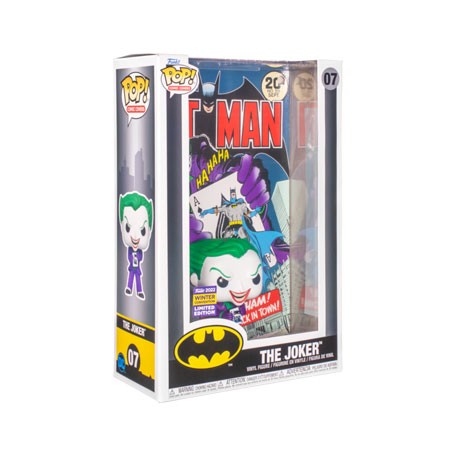 Figur Funko Pop Winter Convention 2022 Covers Batman The Joker Limited Edition Geneva Store Switzerland