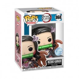 Figuren Pop Metallisch Demon Slayer Nezuko Kamado Limitierte Auflage Funko Genf Shop Schweiz