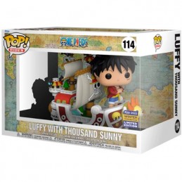 Figurine Pop Rides Winter Convention 2022 One Piece Luffy with Thousand Sunny Edition Limitée Funko Boutique Geneve Suisse