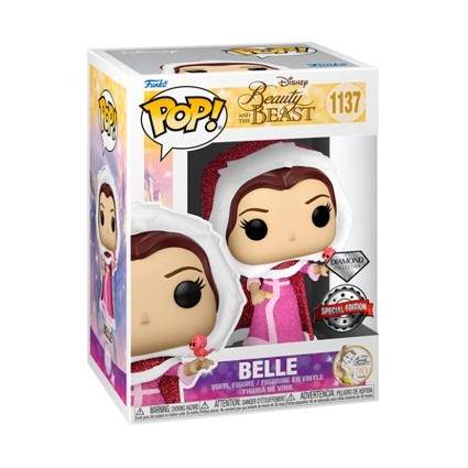 Figur Funko Pop Diamond the Beauty and the Beast Belle with Winter Cloak Limited Edition Geneva Store Switzerland