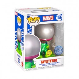 Figur Funko Pop Metallic Glow in the Dark Mysterio 616 Limited Edition Geneva Store Switzerland