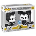 Figuren Funko Pop Disney Plane Crazy Mickey und Minnie Mouse 2-Pack Limitierte Auflage Genf Shop Schweiz