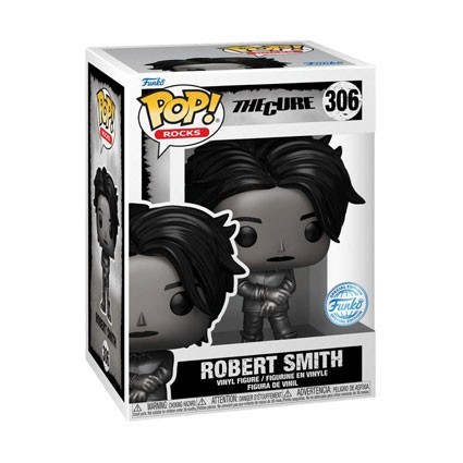 Figur Funko Pop Metallic Rocks The Cure Robert Smith Black Limited Edition Geneva Store Switzerland