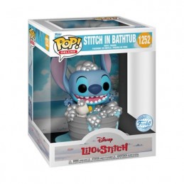 Figurine Funko Pop Deluxe Lilo et Stitch Stitch dans la Baignoire Edition Limitée Boutique Geneve Suisse