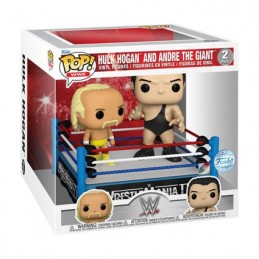 Figur Funko Pop Moment Sports Catch WWE Hulk Hogan vs Andre the Giant Limited Edition Geneva Store Switzerland