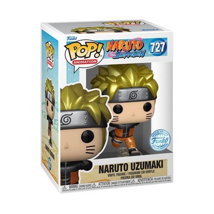 Figurine Funko Pop Métallique Naruto Running Edition Limitée Boutique Geneve Suisse