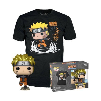 Figur Funko Pop Metallic and T-shirt Naruto Running Limited Edition Geneva Store Switzerland