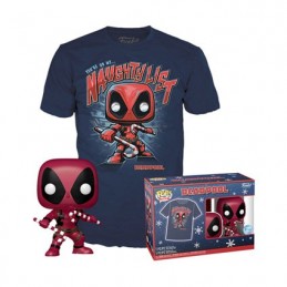 Figur Funko Pop Metallic and T-shirt Deadpool Holiday Limited Edition Geneva Store Switzerland