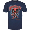 Figurine Funko Pop Métallique et T-shirt Deadpool Holiday Edition Limitée Boutique Geneve Suisse