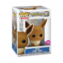 Pop Flocked Pokemon Eevee Limited Edition