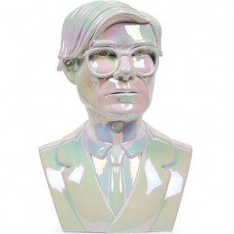 Figuren Kidrobot Andy Warhol 30 cm Andy Warhol Büste Schillernde Edition Genf Shop Schweiz