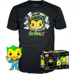Figurine Funko Pop BlackLight et T-shirt Joker Edition Limitée Boutique Geneve Suisse